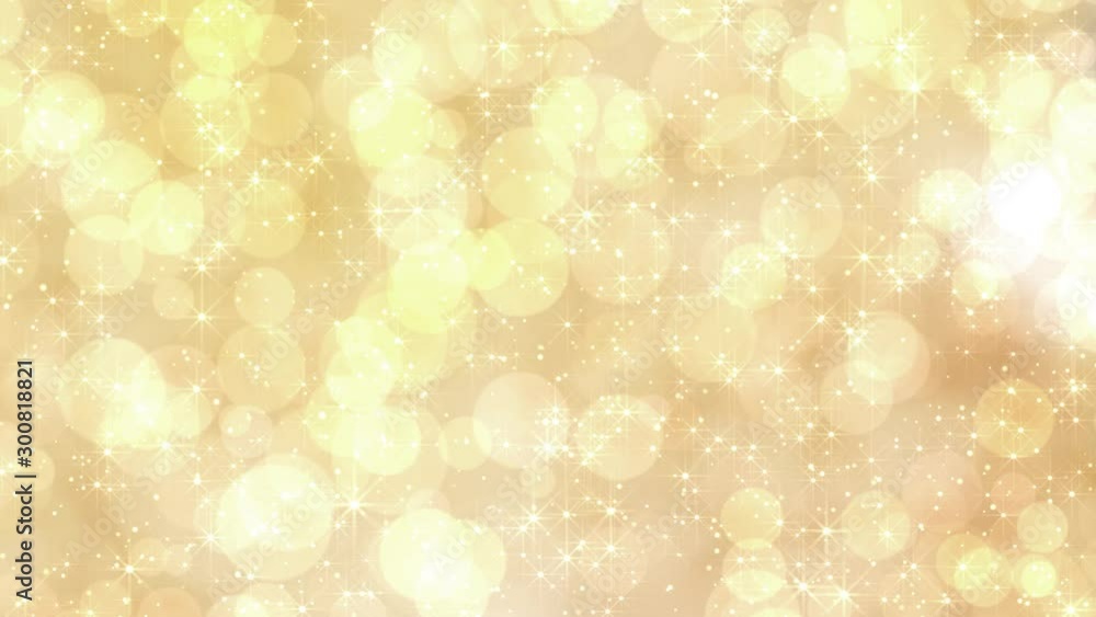 Fantasy bokeh and Particles Champagne Gold Fantasy bokeh and Particles Champagne Gold