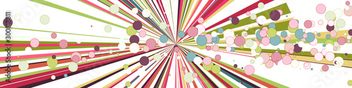 Colorful Lines Random Distribution Computational Generative Art background illustration