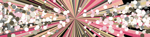 Colorful Lines Random Distribution Computational Generative Art background illustration