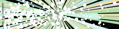Colorful Lines Random Distribution Computational Generative Art background illustration