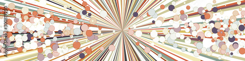 Colorful Lines Random Distribution Computational Generative Art background illustration
