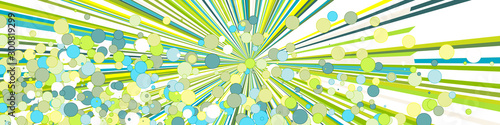 Colorful Lines Random Distribution Computational Generative Art background illustration