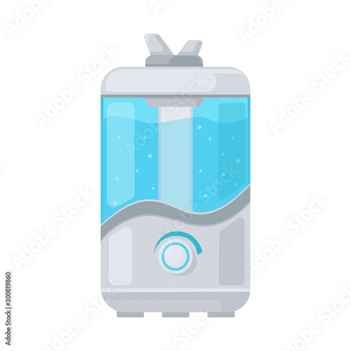 Vector design of humidifier and machine icon. Graphic of humidifier and moisturizer stock vector illustration.
