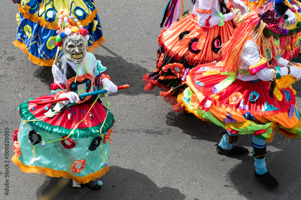 Φωτογραφία Unidentifiable person wearing costume during Panama National Day parade celebrating the separation of Panama from Colombia