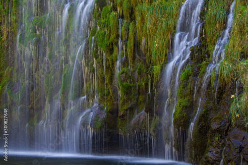 Mossbrea Waterfalls in Dunsmuir California