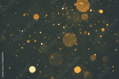 Abstract blur gold sparkle bokeh © pandaclub23