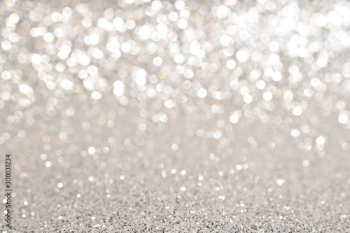 silver glitter abstract background 