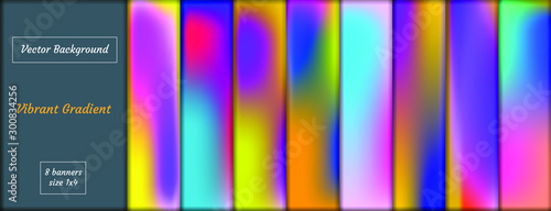 Color gradient cover design. Vibrant background for screen, poster, banner, wallpaper, social media post