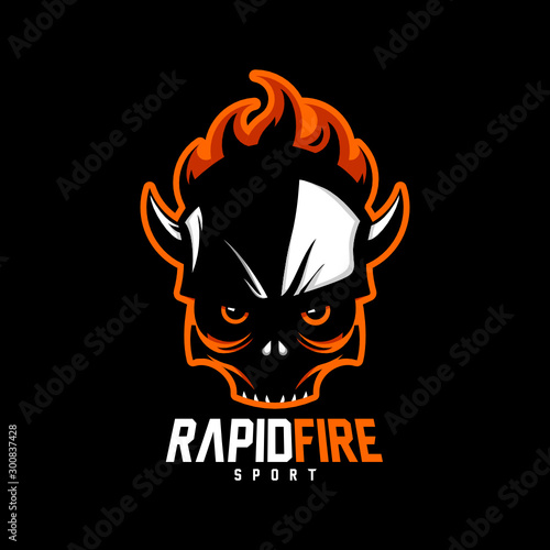 Rapid Fire E-Sport Logo Idea