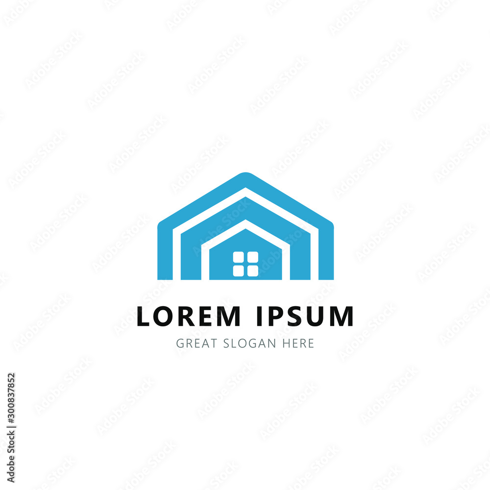 house logo concept modern. vector illustration house logo concept modern. vector illustration