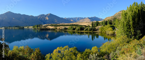 Glendu Bay and reflections, Wanaka, Otago, New Zealand © Jerry