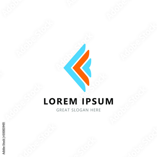 arrow left logo design template Free Download arrow left logo design template - GFXLoad