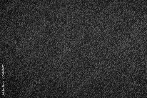 Black leather texture can be use as background photo