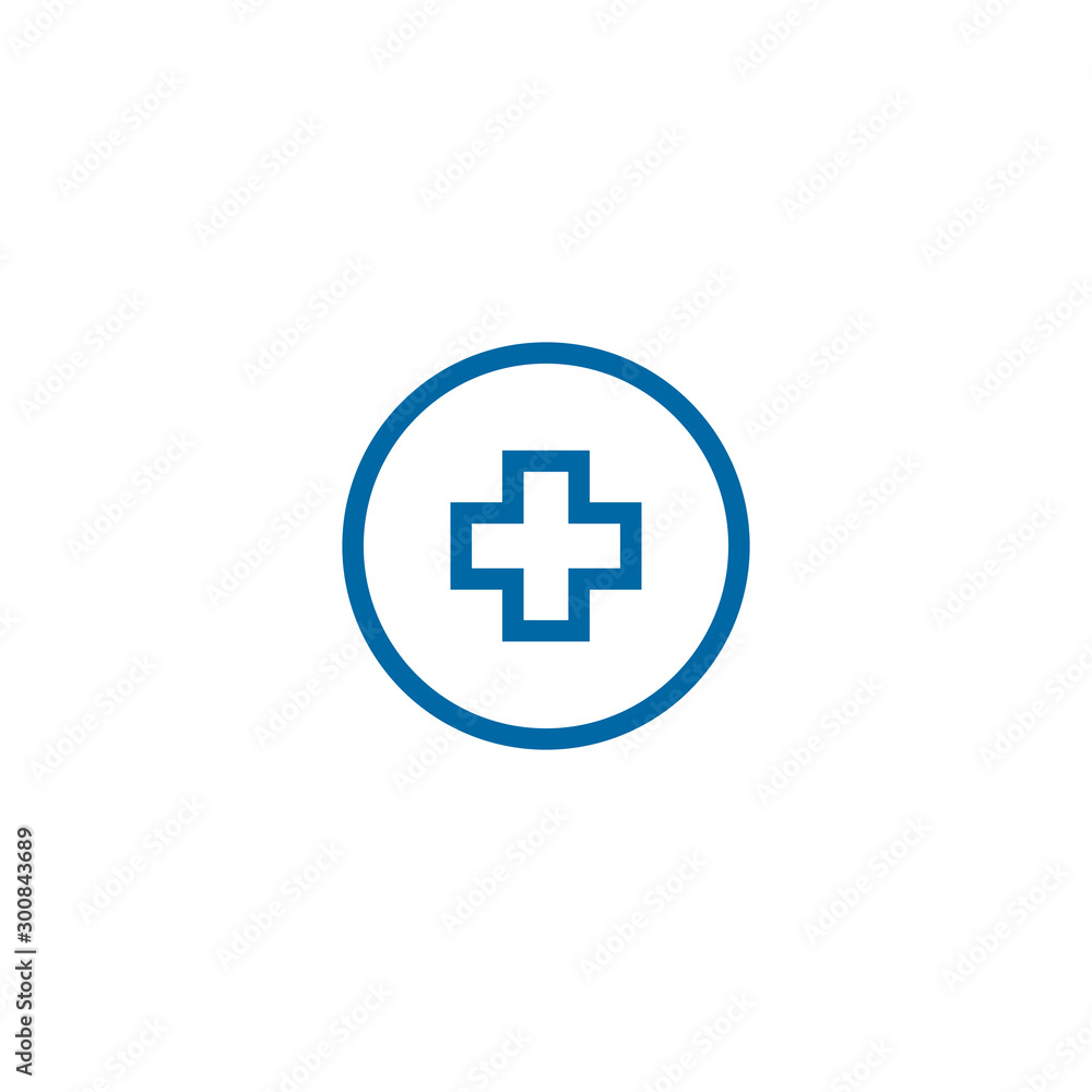 Medical and health care icon logo design template Medical and health care icon logo design template