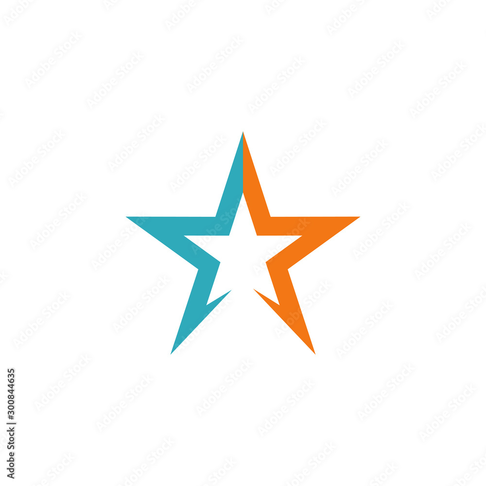 Star Logo Template Design Illustration Star Logo Template Design Illustration