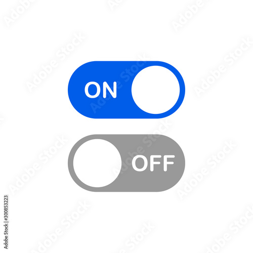 On Off Power Button Symbol Icon Vector Design Illustration EPS 10