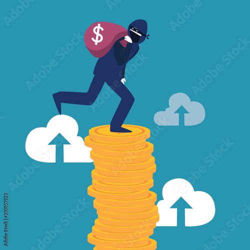  the growth of illegal organizations, the concept of money retention