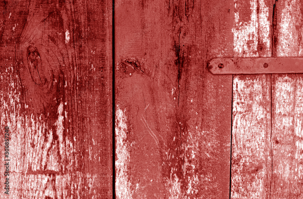 Grungy wooden planks background in red color. Grungy wooden planks background in red color.