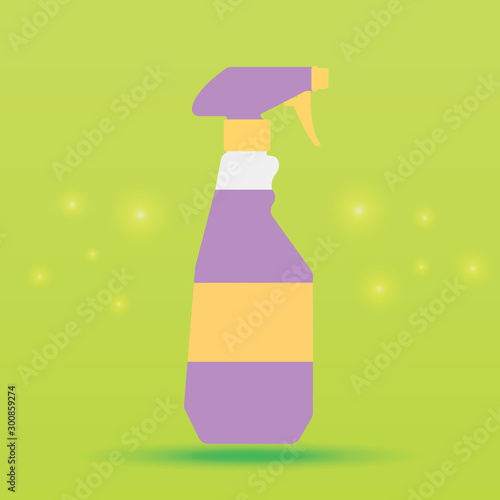 plastic spray bottle 