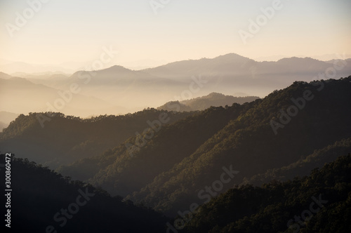 Mountain and sunrise. © 24Novembers