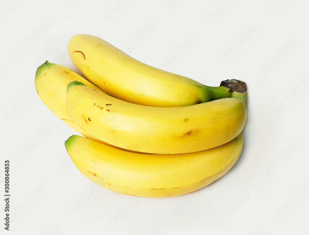 Bunch of bananas isolated on white background Bunch of bananas isolated on white background
