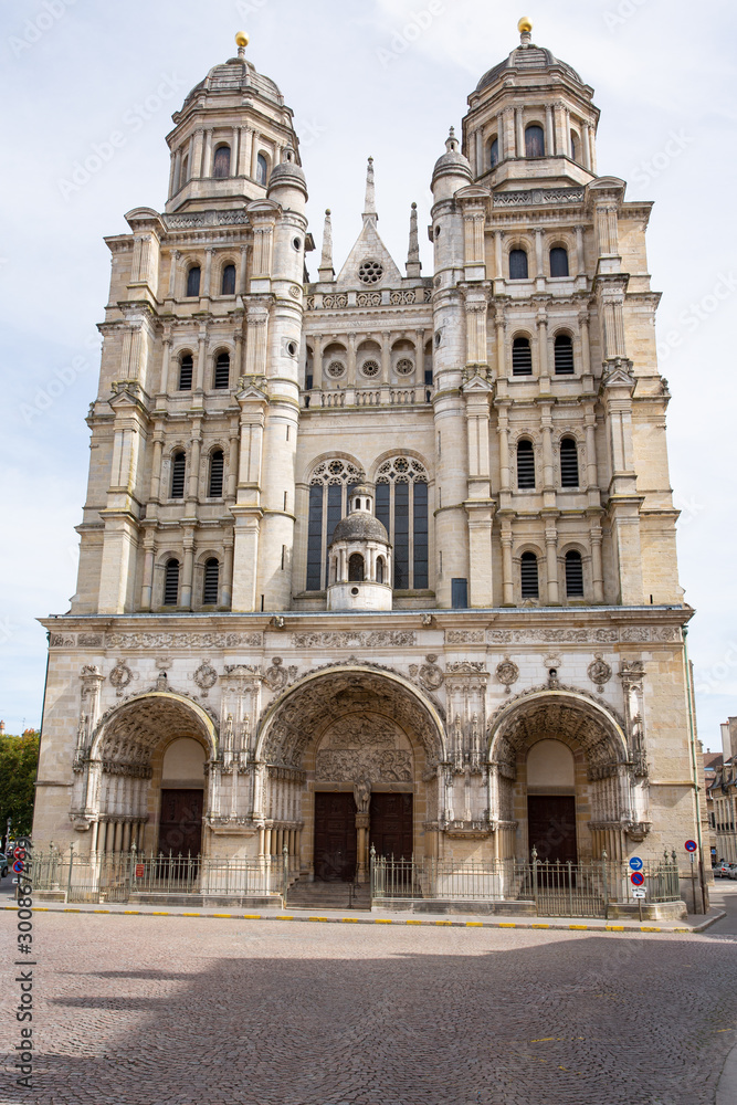 Historic Saint-Michel Church in Dijon, Burgundy, France