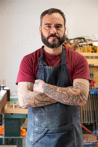 Luthier craftsman photo