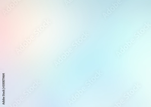 Pure blue icy brilliance background with rosy light. Fresh cool template. Subtle flare. Pastel bright texture.