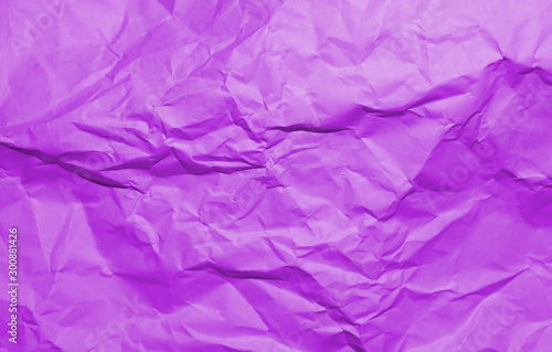  rumpled paper texture purple. Texture of crumpled paper. Crumpled paper. Wrinkles paper.