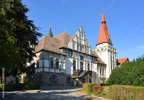 Bernburg Saale, Germany the historical spa house