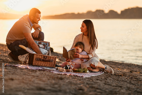 Weekends were made for picnics by the river