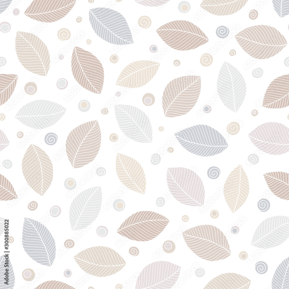 Decorative ornamental seamless soft brown beige pattern. Decorative ornamental seamless soft brown beige pattern.
