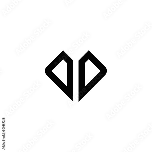 Free Download Letter DD logo icon design template elements - GFXLoad
