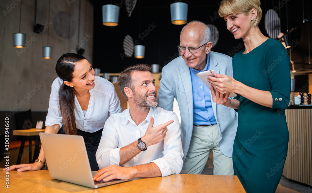 Obraz premium Startup new business launch in restaurant