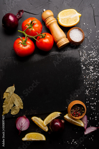 christmas still life with apples and spices