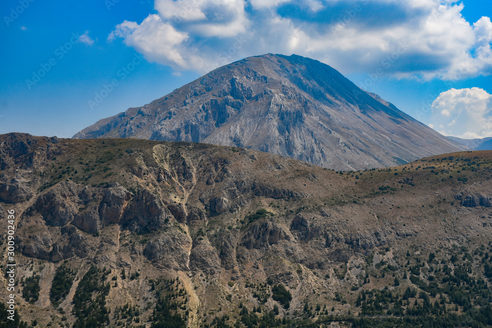 view of volcano teide