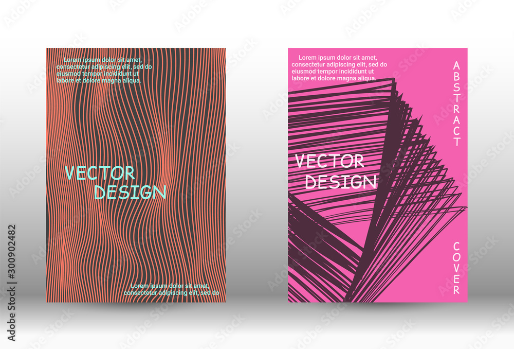 Trendy geometric patterns.