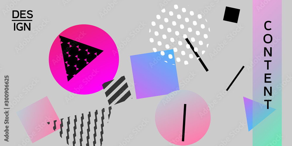 Geometric abstract background. Geometric abstract background.