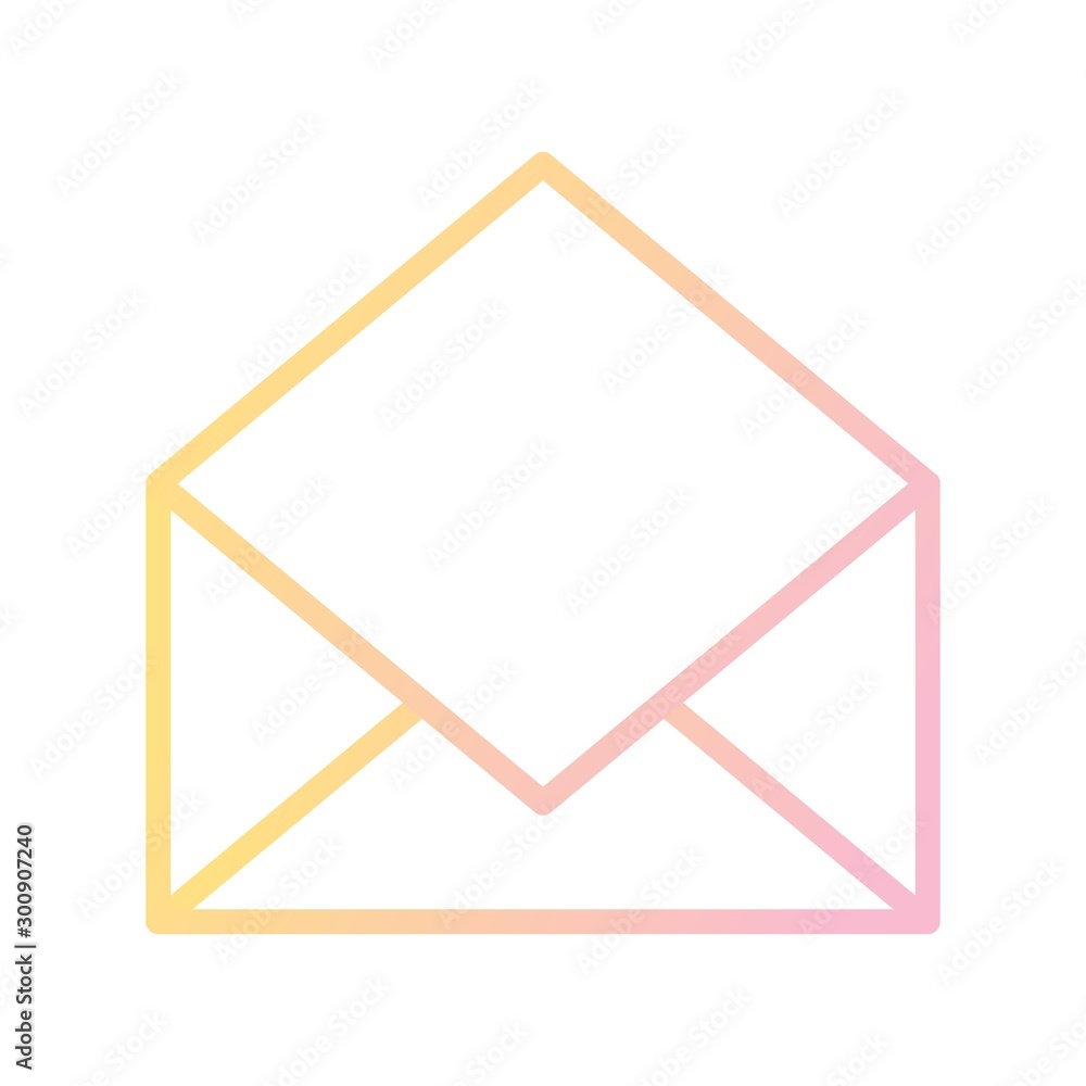 Envelope Vector Icon White Background Envelope Vector Icon White Background