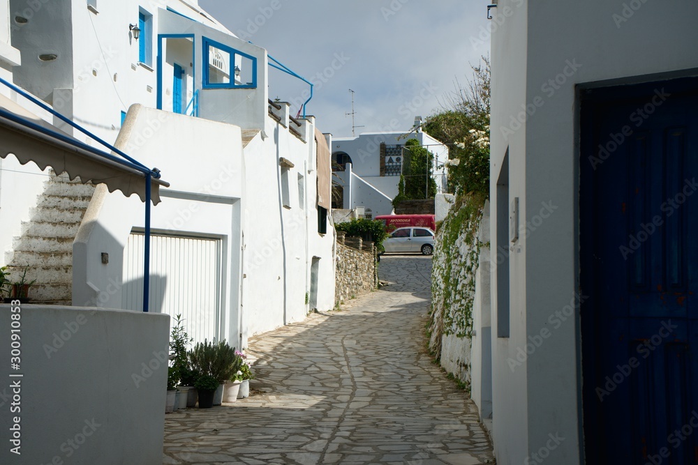 Traditional Greek village, Tinos island