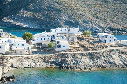 Fototapeta Naklejka Na Ścianę i Meble -  Traditional Greek village, Tinos island