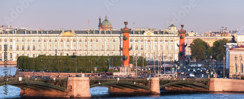 Panoramic view of Saint-Petersburg, Russia