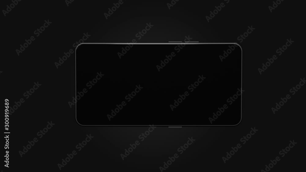 Smartphone Mobile Phone Rotating Mock Up Model 3D Render Smartphone Mobile Phone Rotating Mock Up Model 3D Render