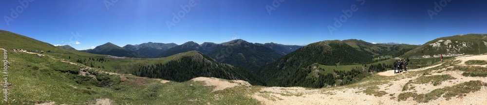 Fototapeta premium Bergpanorama