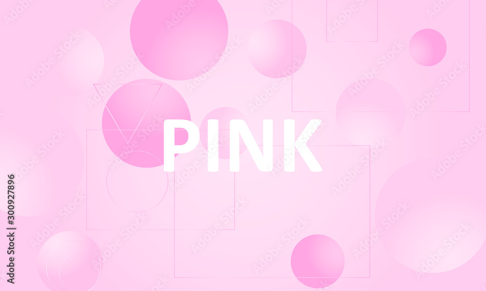 Naklejka Pink background. Abstract liquid pattern.