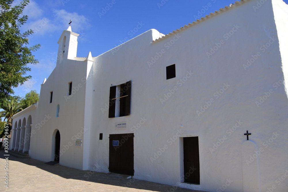 Die Kirche Nuestra Señora de Jesús auf Ibiza