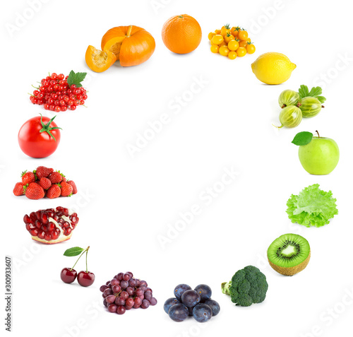 Fototapeta Naklejka Na Ścianę i Meble -  Fruits and vegetables. Food concept. Fresh food
