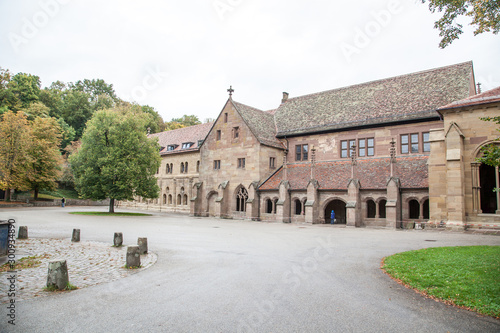 Obraz na płótnie MAULBRONN-0CTOBER 10,2014:Maulbronn Abbey, Germany, medieval Unesco World Heritage monument at October 10,2014 w salonie