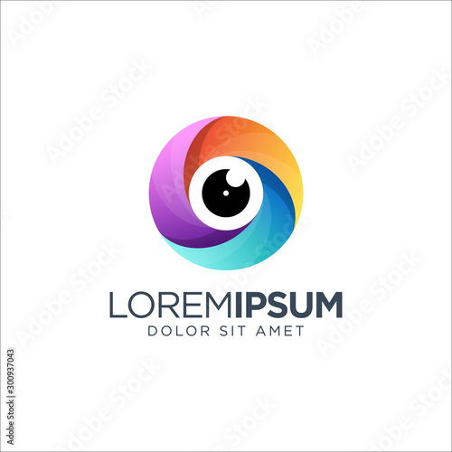 Colorful Photography Logo