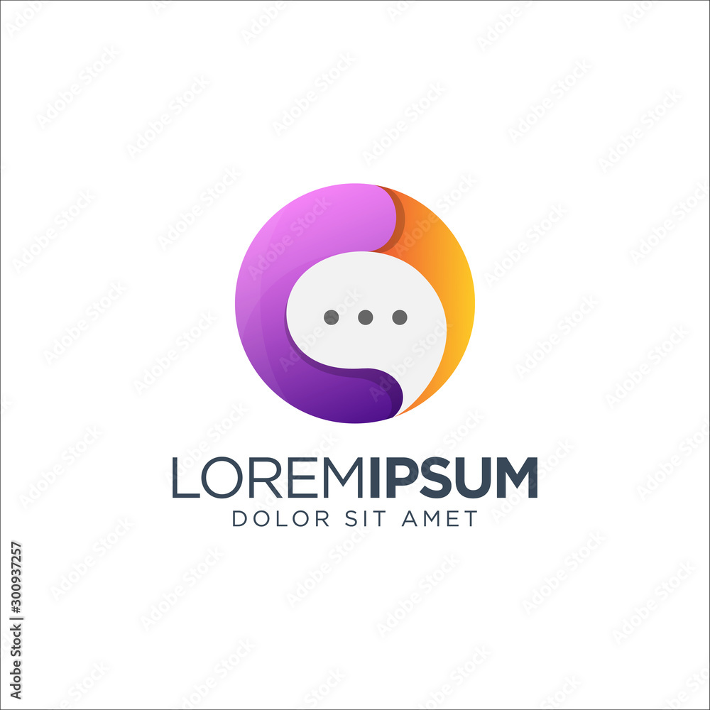 Chat Logo Design Chat Logo Design